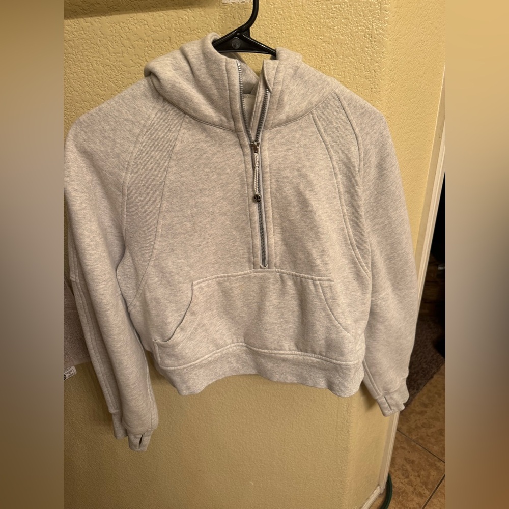 Lululemon half zip scuba hoodie